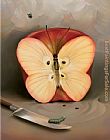 Vladimir Kush butterfly apple painting